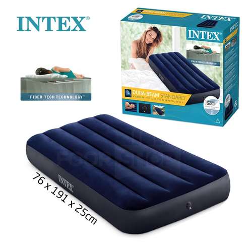 intex air mattress 75''x30''x10 single mattress without pump