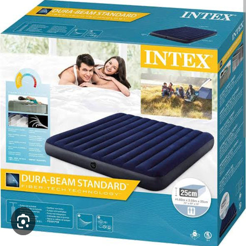 intex mattress 80''x72''x10 king size pump not include