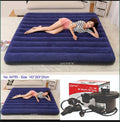 air mattress 80''x72''x10 with electric pump