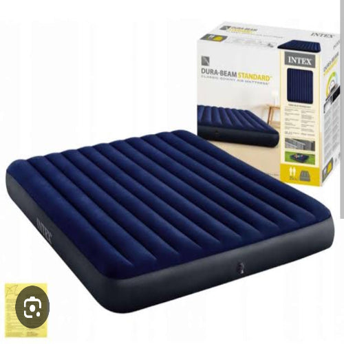 intex mattress 80''x72''x10 king size pump not include