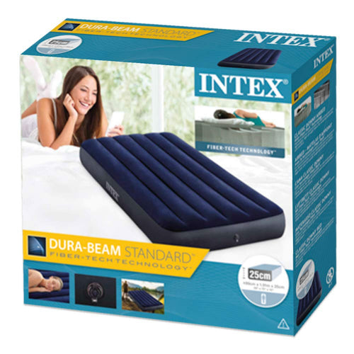 intex air mattress 75''x30''x10 single mattress without pump