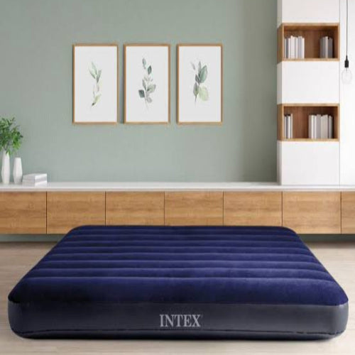 intex air mattress 80''x60''x10'' pump not include double size